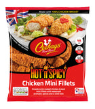 Ceekays Hot'n'Spicy Breaded Chicken Mini Fillets (500g)