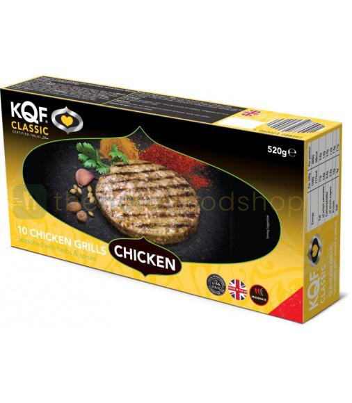 KQF Classic Chicken Grills 10 Pcs (550g)