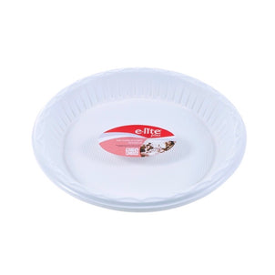 E-Lite 11” 1 Comp Plastic Plates (10 Pack)