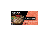 KQF Premium Chunky Chicken Burgers - 4 Pack
