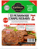 Fatima’s Indian Deli - 15 Peshwari Chapli Kebabs (1kg)