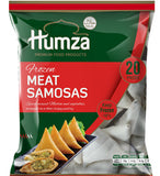 Humza Meat Samosas 20 pcs (650g) - Available in 3 FOR £10 OFFER - The Halal Food Shop
