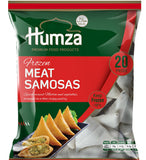 Humza Meat Samosas 20 pcs (650g) - Available in 3 FOR £10 OFFER - The Halal Food Shop