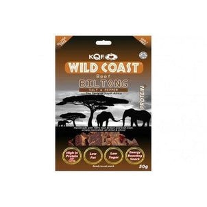 KQF Wild Coast Salt & Pepper Beef Biltong (50g)