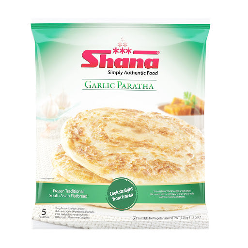 Shana Garlic Paratha 5 Pieces (400g)